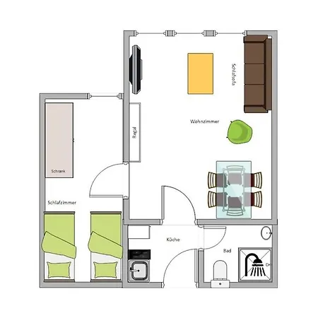 Ferienhaus One-bedroom